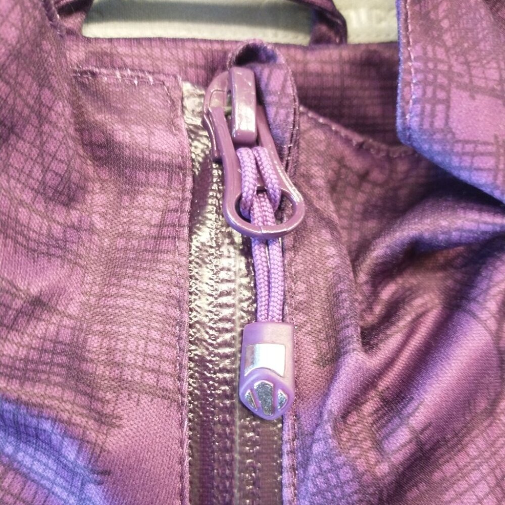 Women's Sunice Purple Flexvent Tornado Windbreaker Jacket Size Medium - Picture 12 of 13